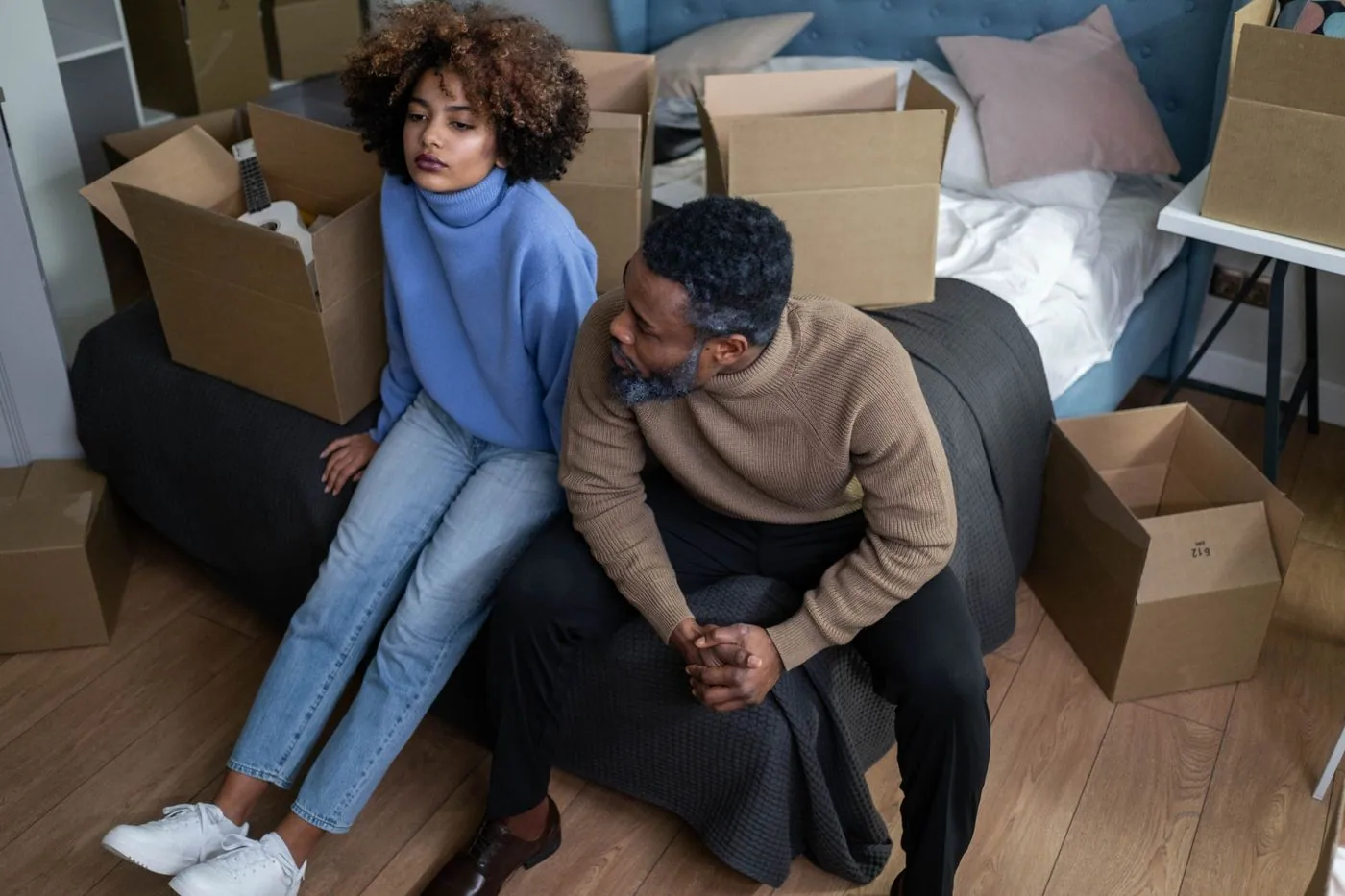 Hausrat für einen Wohnungswechsel sortieren