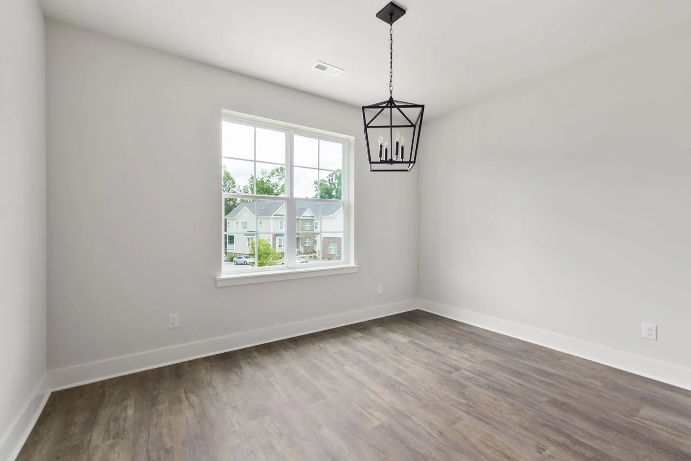 Empty room after moving out