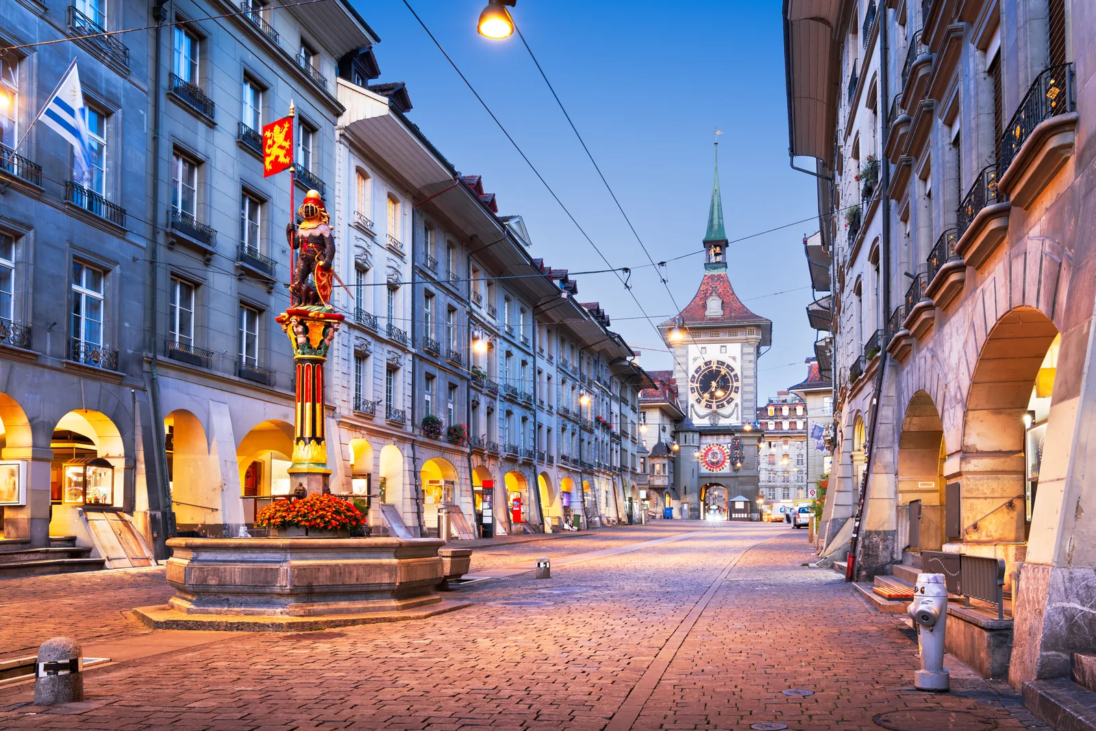 Zytglogge und Altstadt in Bern